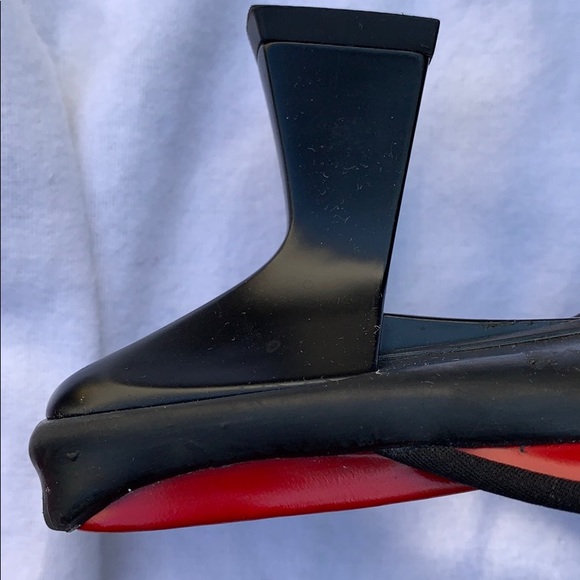 Prada Red Leather Mules Size 41 - Picture 3 of 3